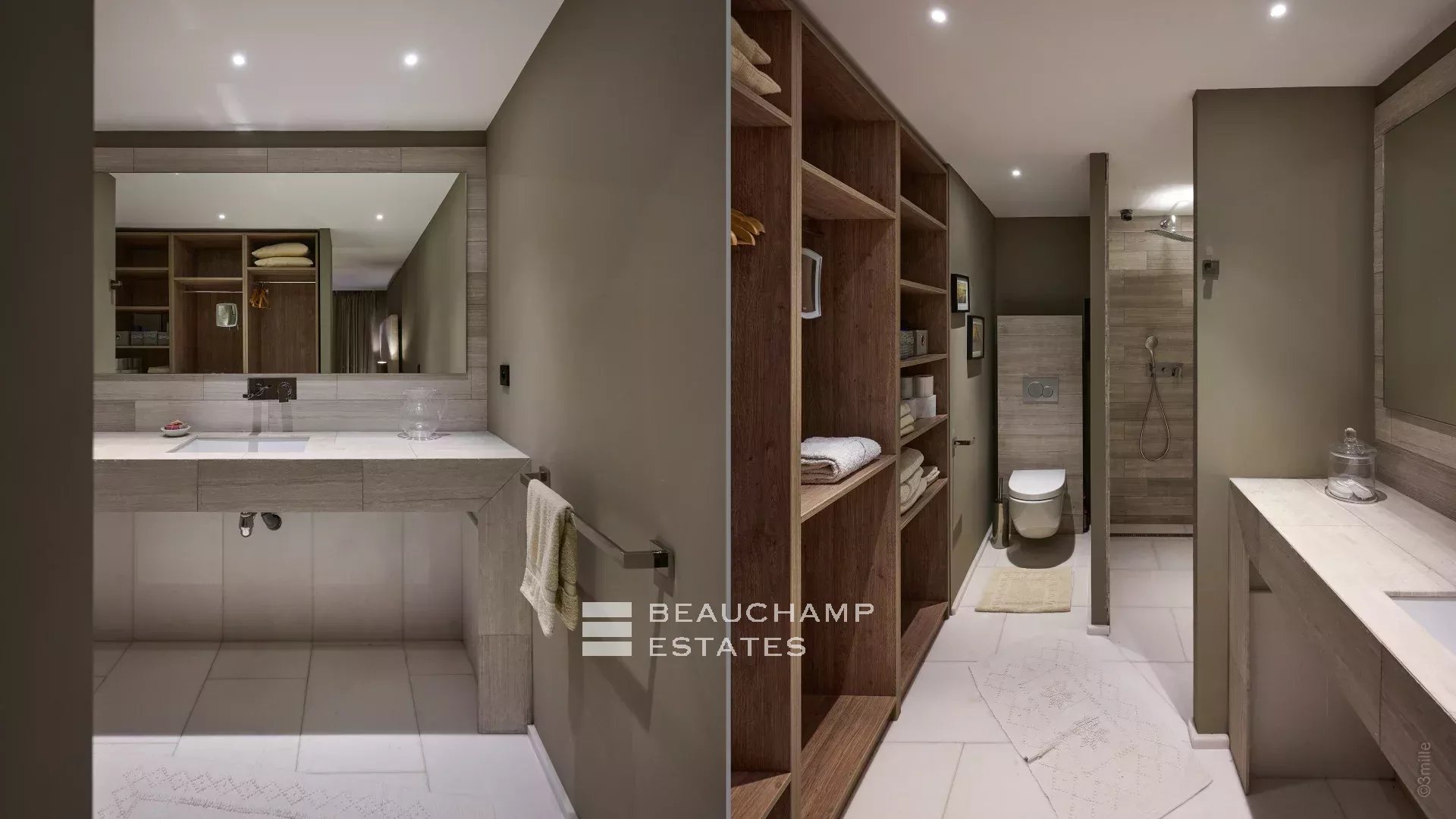 Villa contemporaine de 5 chambres à proximité du village de Mougins Contemporary villa with 5 bedrooms near the village of Mougins