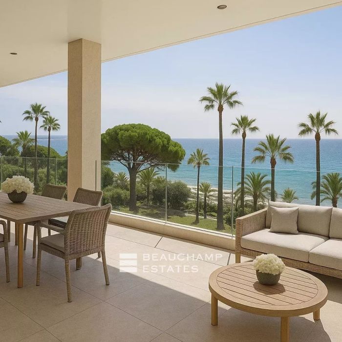Appartement vue mer panoramique – Croisette Cannes