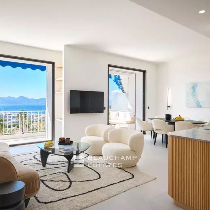 Croisette – Splendid renovated 3-bedroom apartment