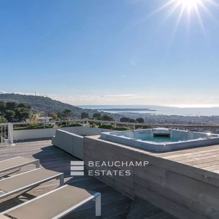 Le Cannet Collines – Fabuleux Penthouse 4 chambres