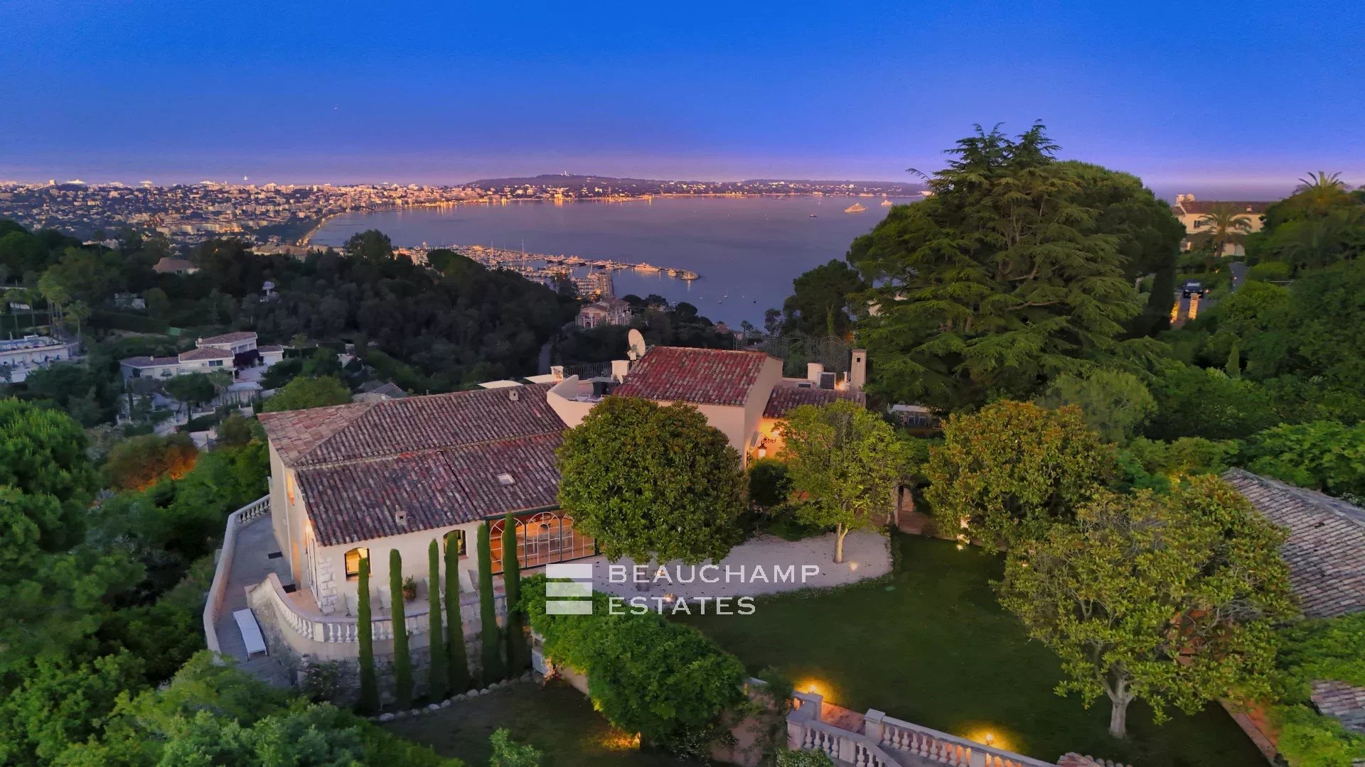 Luxueuse Villa 8 Chambres Vue Mer Panoramique Cannes Luxurious 8 Bedroom Villa Super Cannes Sea View