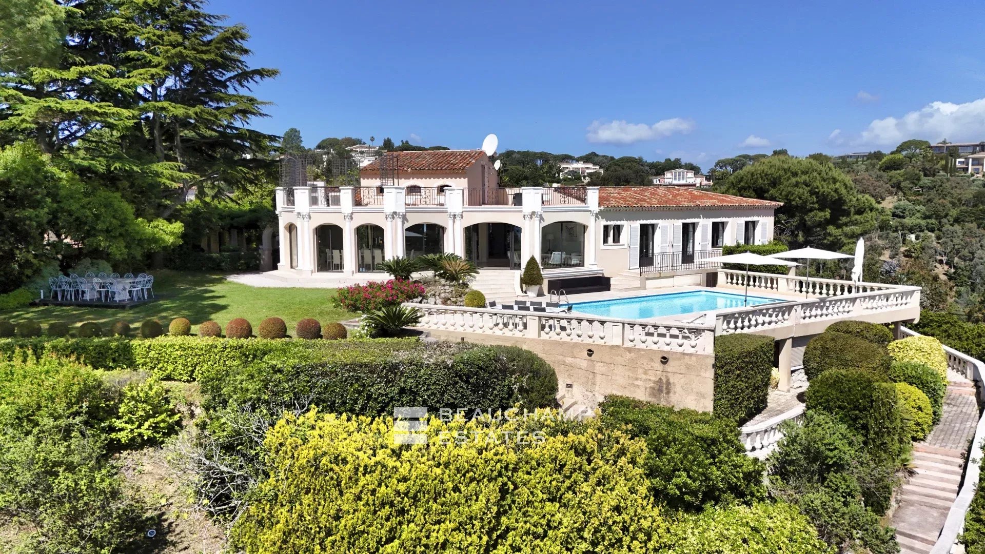 Luxueuse Villa 8 Chambres Vue Mer Panoramique Cannes Luxurious 8 Bedroom Villa Super Cannes Sea View