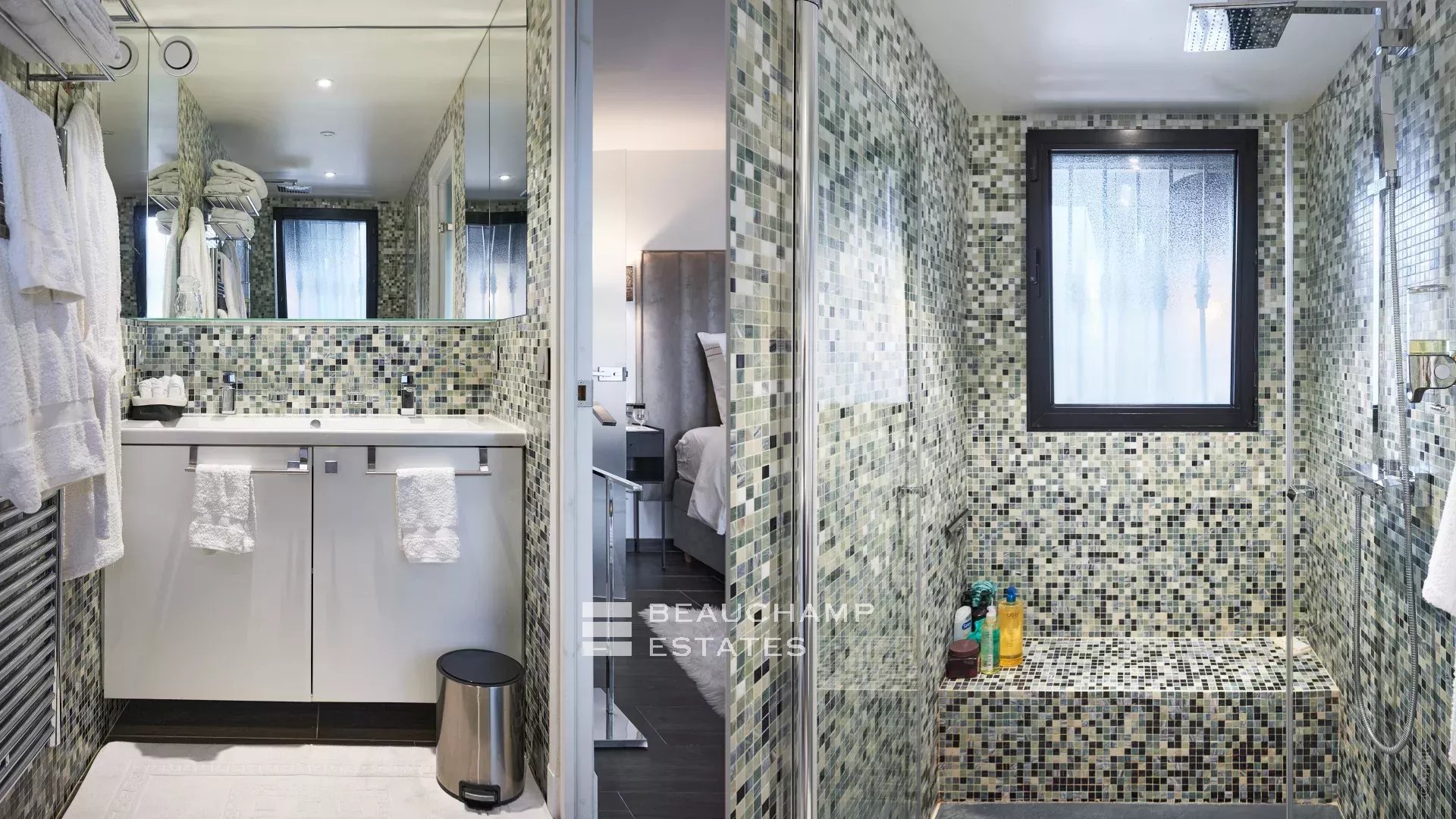 Magnfique villa en pierre de 4 chambres sur les hauteurs de Cannes avec vue mer Magnificent 4-bedroom stone villa on the heights of Cannes with sea view