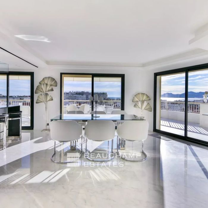 Magnificent Penthouse 4 bedrooms en suite – Cannes Centre