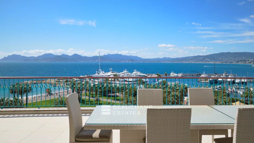 Magnificent sea view penthouse – Cannes Croisette