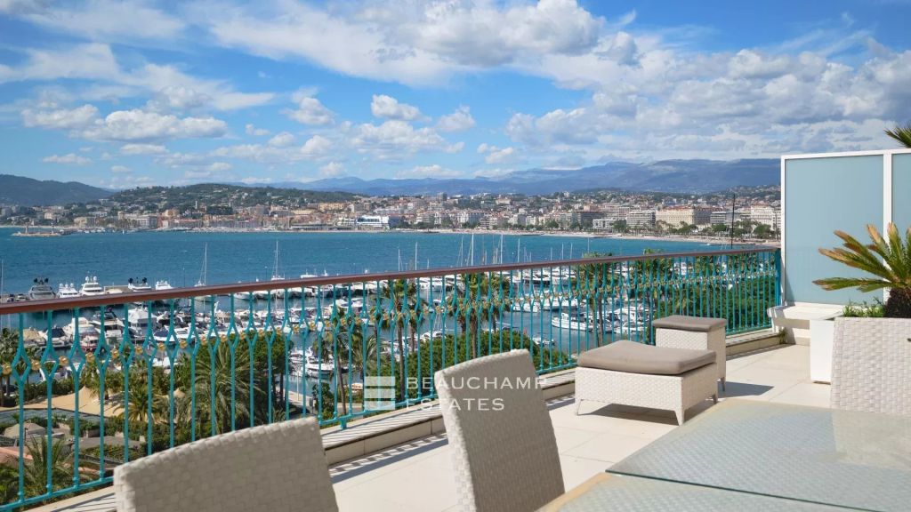 Magnificent sea view penthouse – Cannes Croisette