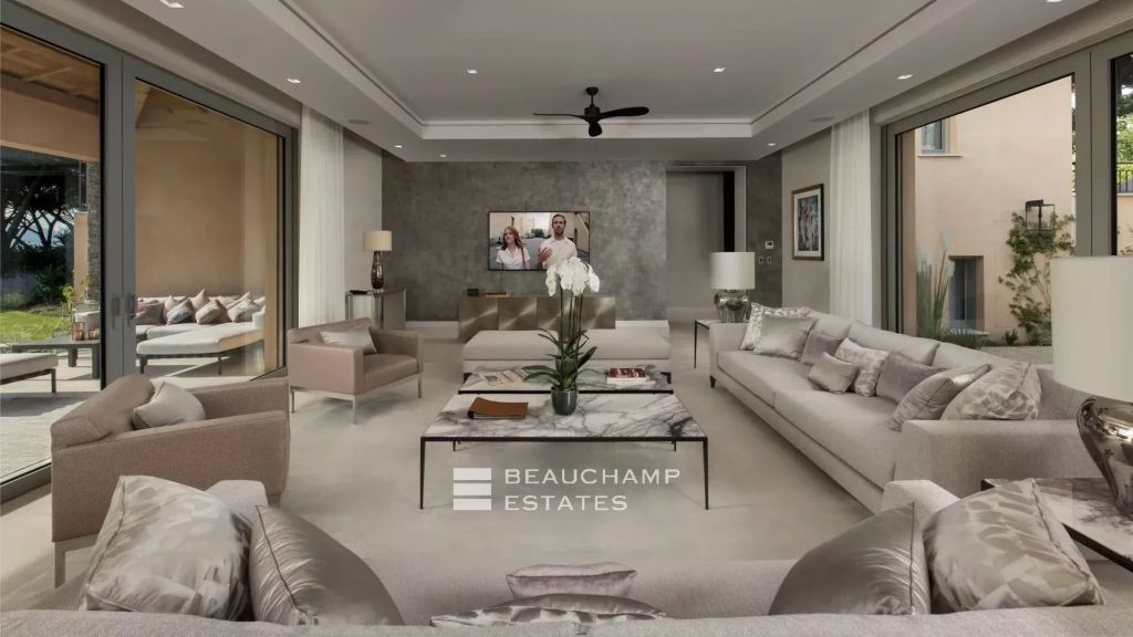 Majestic villa 100 meters from Canoubiers beach in Saint-Tropez