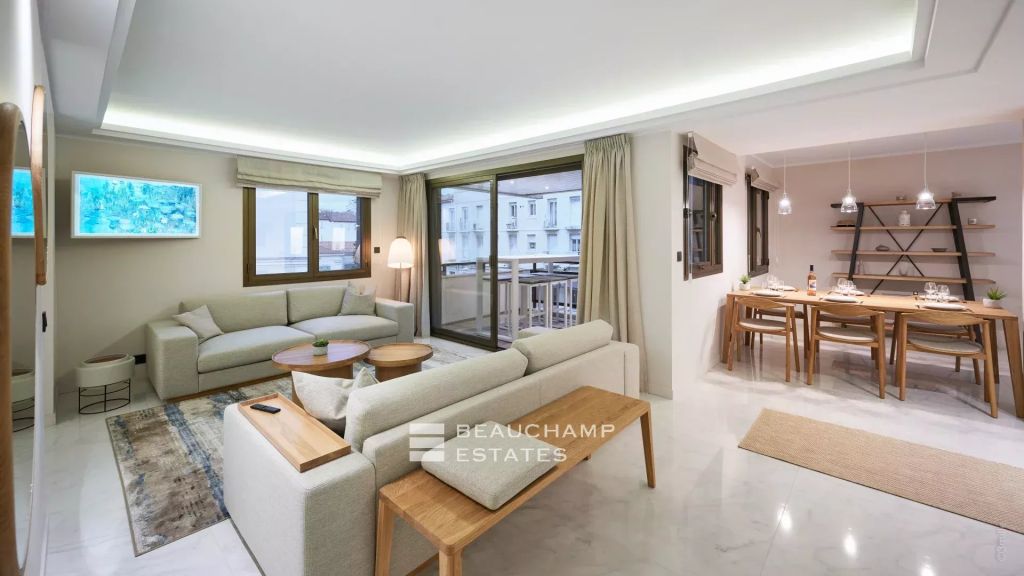 Modern and renovated 3 bedroom apartment – Gray d’Albion Cannes