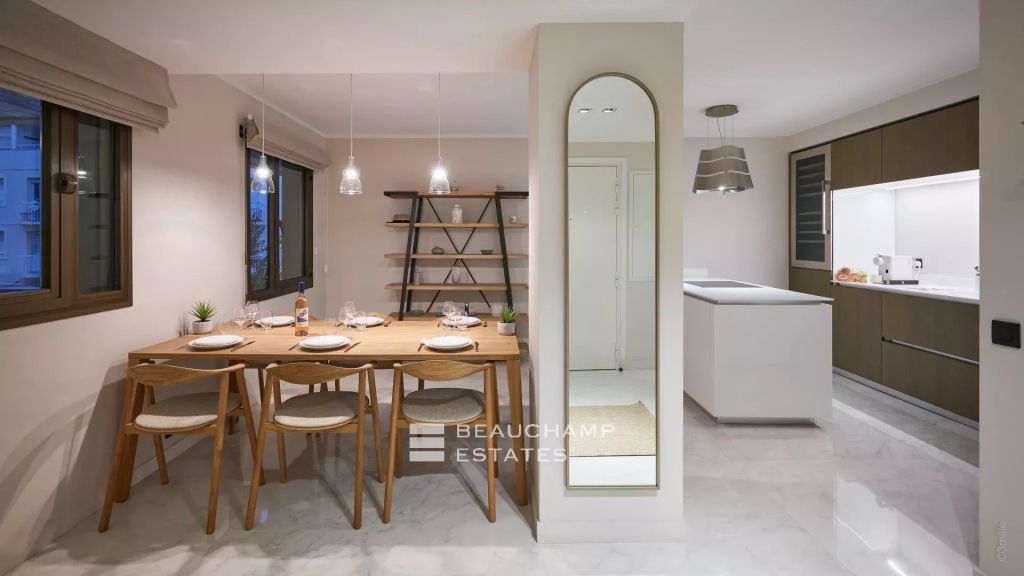 Modern and renovated 3 bedroom apartment – Gray d’Albion Cannes