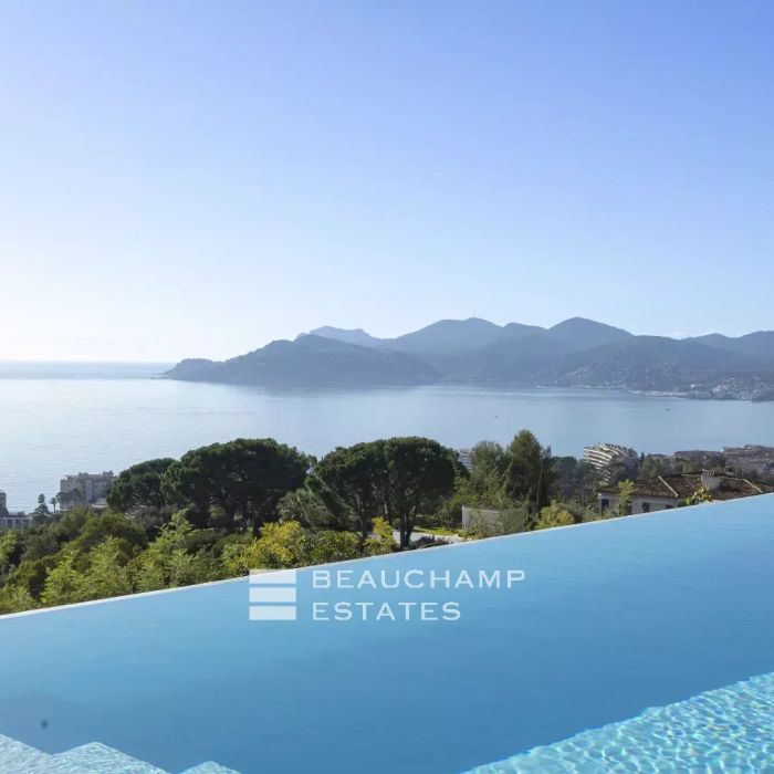 Villa néo-provençale 6 chambres avec vue mer panoramique – Cannes