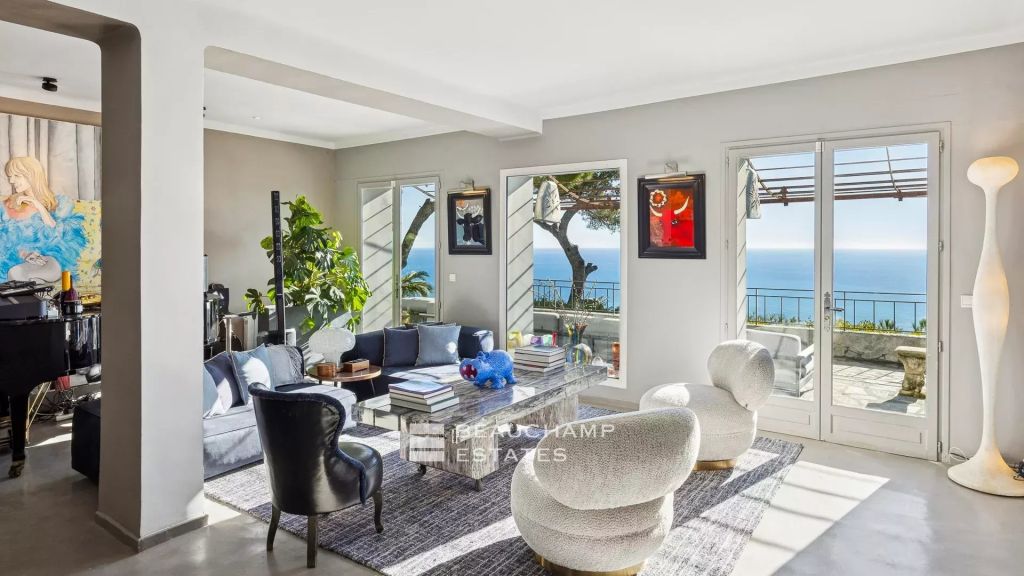 Provençal 4-Bedroom villa with panoramic sea views – Èze