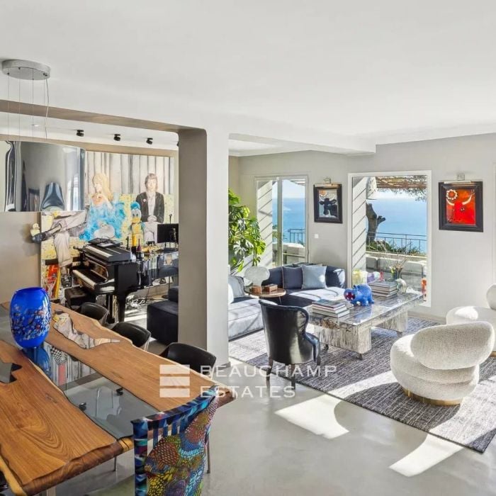 Provençal 4-Bedroom villa with panoramic sea views – Èze