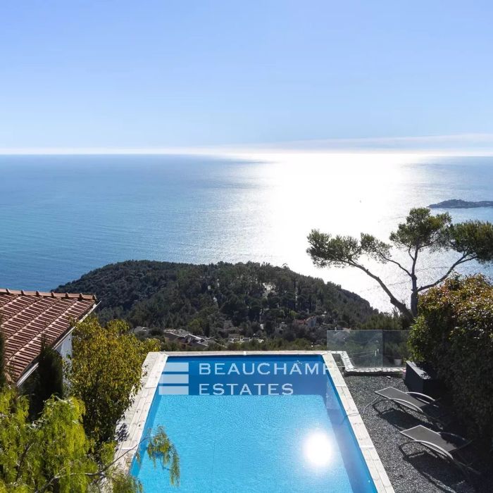 Provençal 4-Bedroom villa with panoramic sea views – Èze