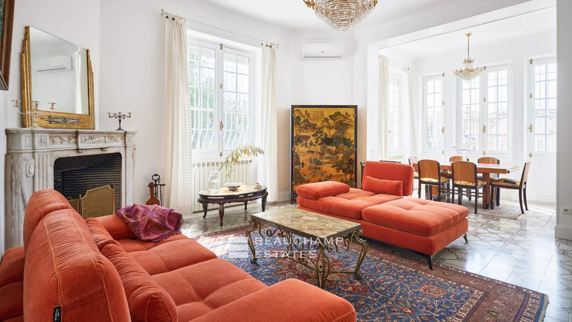 Appartement 3 chambres rénové avec grand jardin – Cannes Californie Renovated 3 bedroom apartment with large garden – Cannes Californie