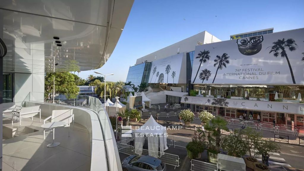 Rental apartment in Cannes facing the Palais