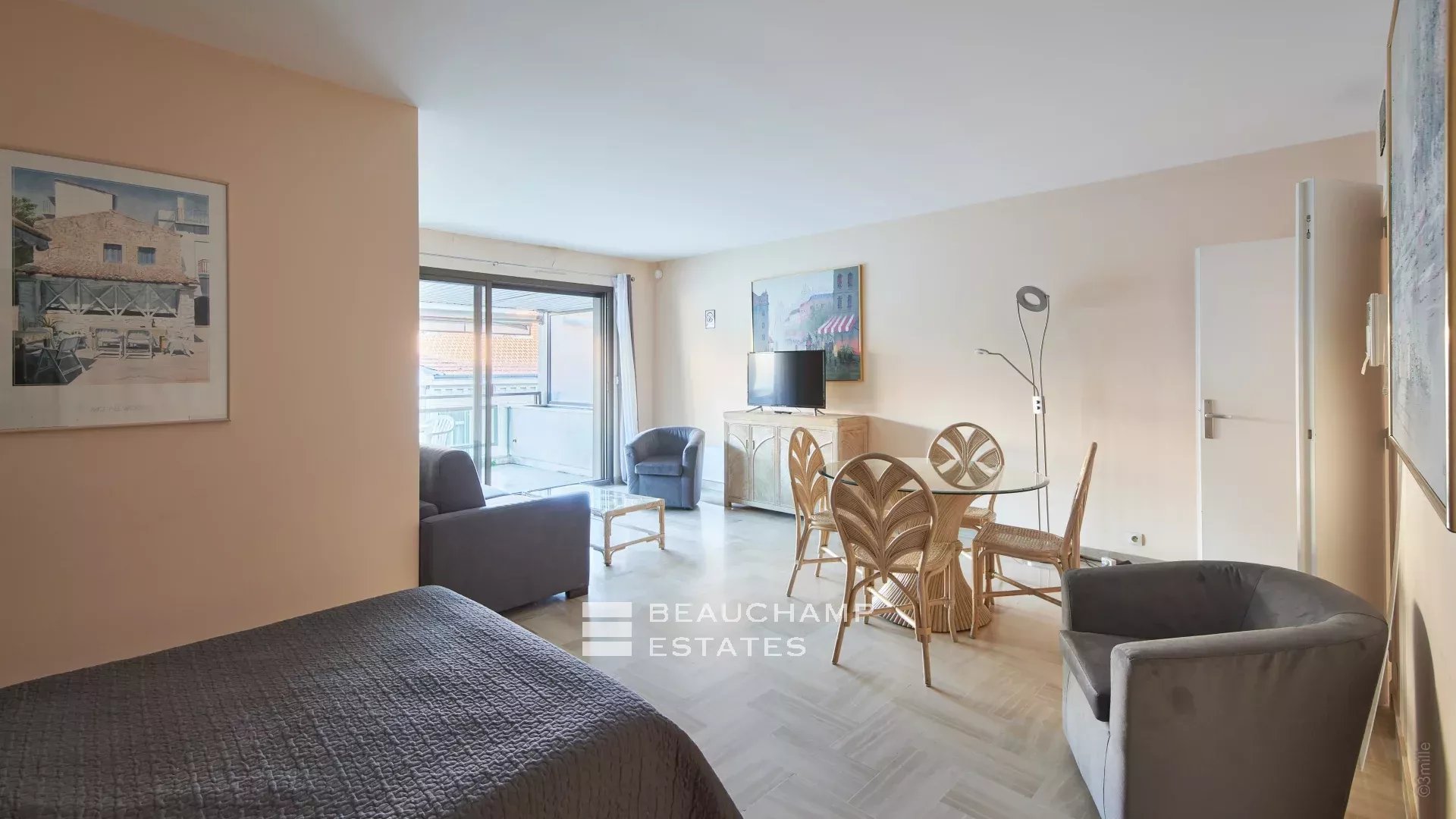 Spacious studio with terrace Gray d’Albion – Back Croisette Spacious studio with terrace Gray d’Albion – Back Croisette