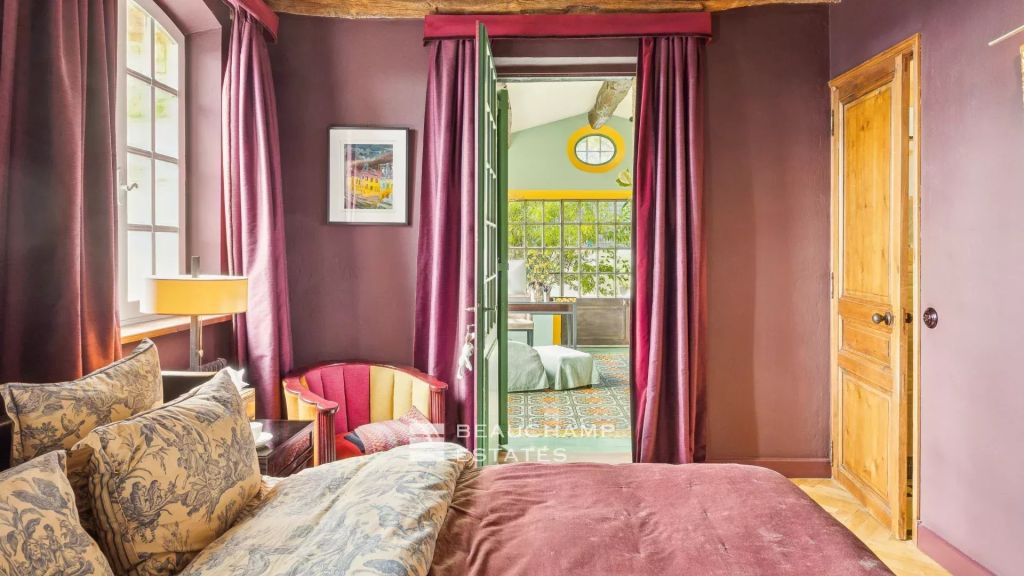 Stone bastide with sea view – Cabris