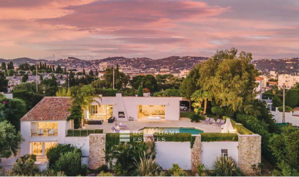 Stunning 6 Bedroom Rental Villa in Cannes Croix des Gardes