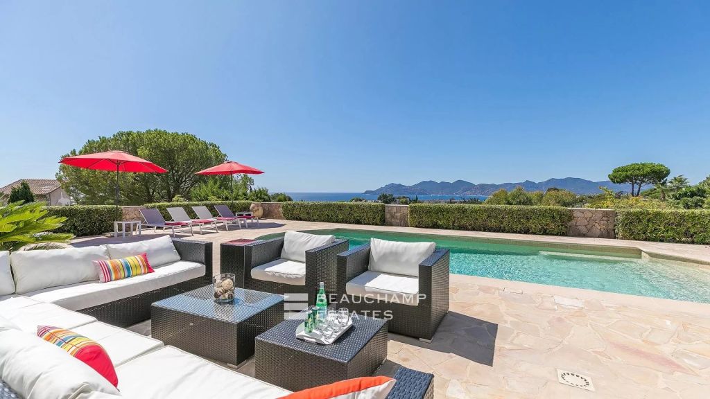 Stunning 6 Bedroom Rental Villa in Cannes Croix des Gardes