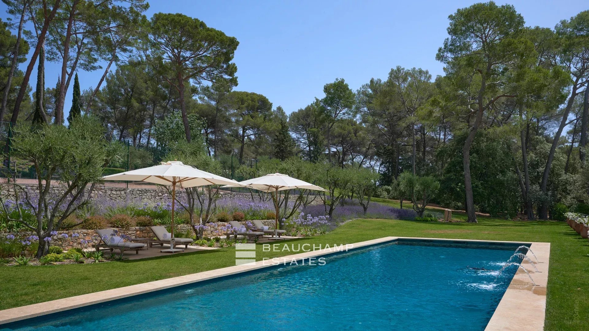 Somptueux château avec immense domaine privé à Mougins Stunning Chateau