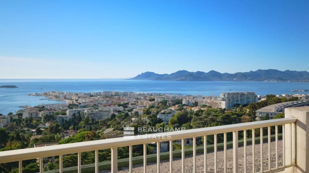 Stunning penthouse – Chateau Montjoli – Cannes Californie