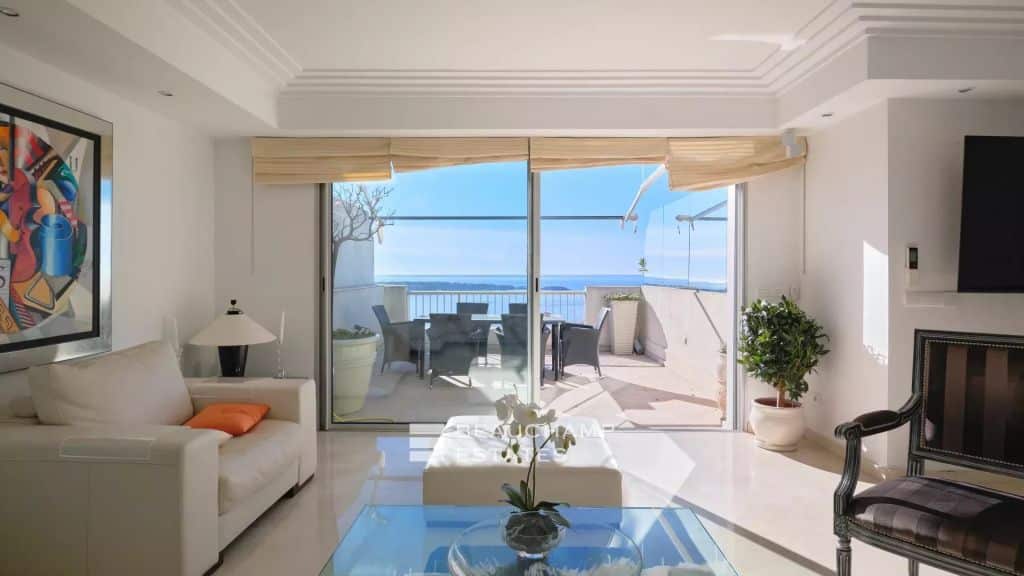 Stunning penthouse – Chateau Montjoli – Cannes Californie