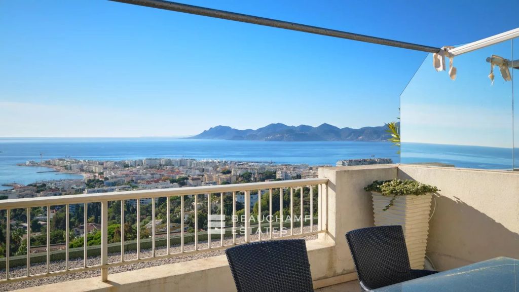 Stunning penthouse – Chateau Montjoli – Cannes Californie