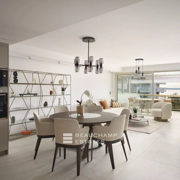 Magnifique appartement avec vue mer, 3 chambres en suite – Cannes Palm Beach