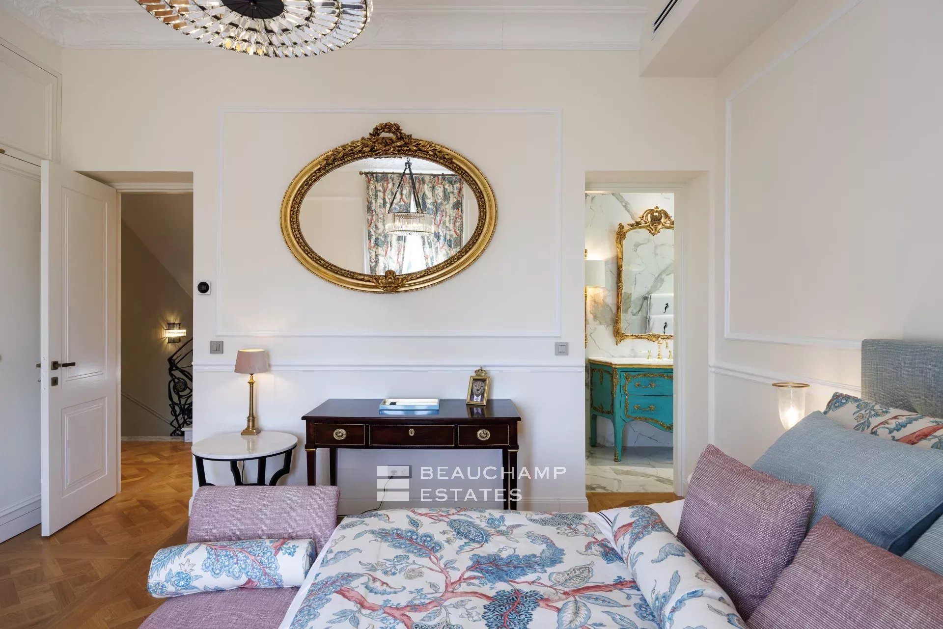 Somptueuse villa Belle Époque à Beaulieu-sur-Mer – 6 chambres, piscine, maison d’amis et sécurité absolue Sumptuous Belle Époque Villa in Beaulieu-sur-Mer 6 Bedrooms, swimming-pool, guest-house and security