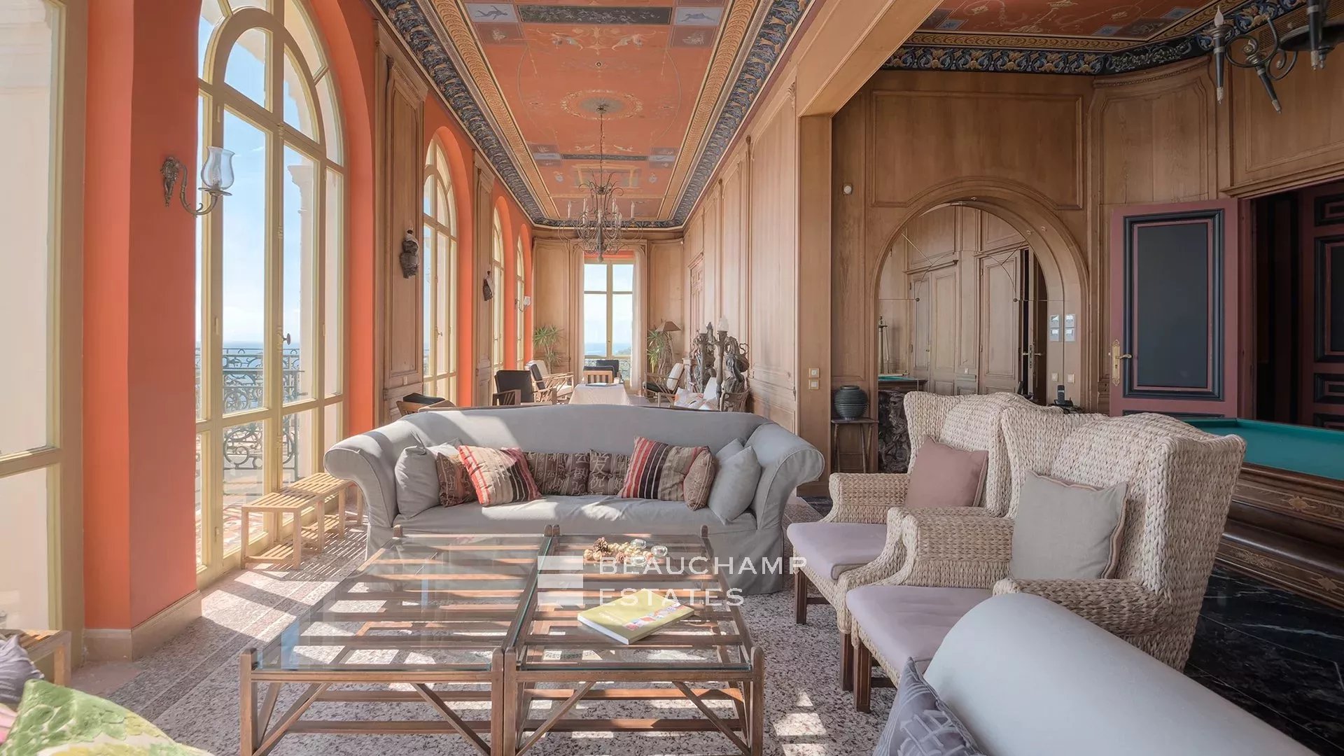 Sumptuous Belle Epoque Waterfront Property Nice Sumptuous Belle Epoque Waterfront Property Nice