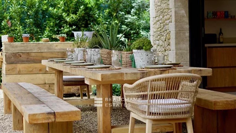 Very nice house in a private domain in Saint-Tropez close to the beach