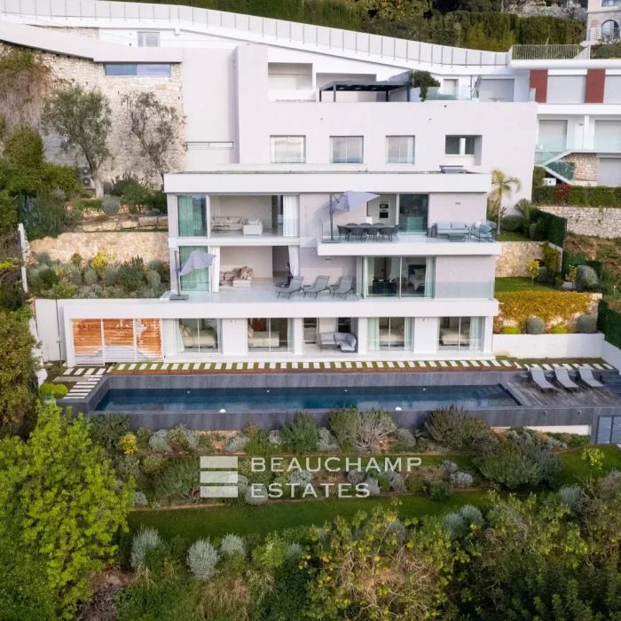 Villa avec vue panoramique sur la baie de Villefranche-sur-Mer