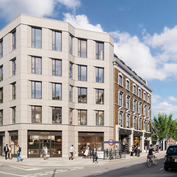 A contemporary apartment with bespoke finishes located in a boutique new development in the centre of Notting Hill.