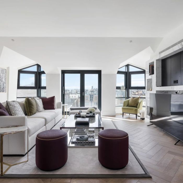A penthouse apartment with panoramic views located in Bayswater