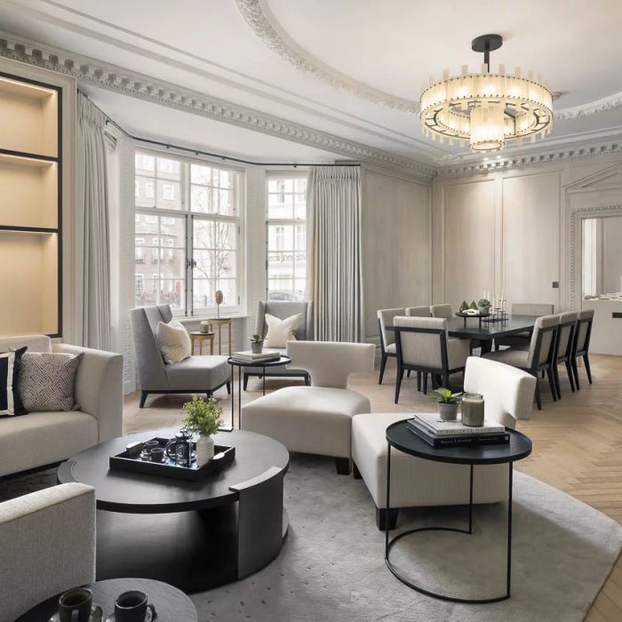 An elegant duplex in the heart of Mayfair