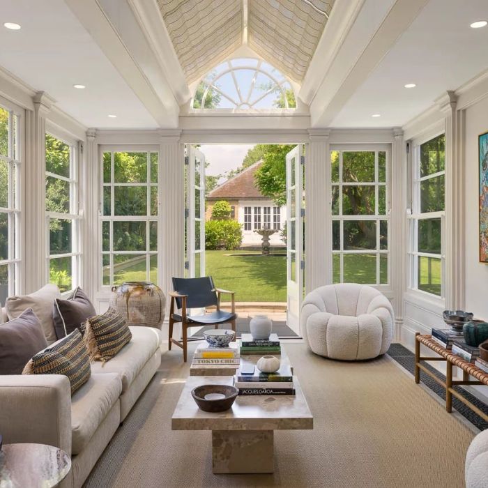 An elegant six-bedroom detached home with private garden and garage.