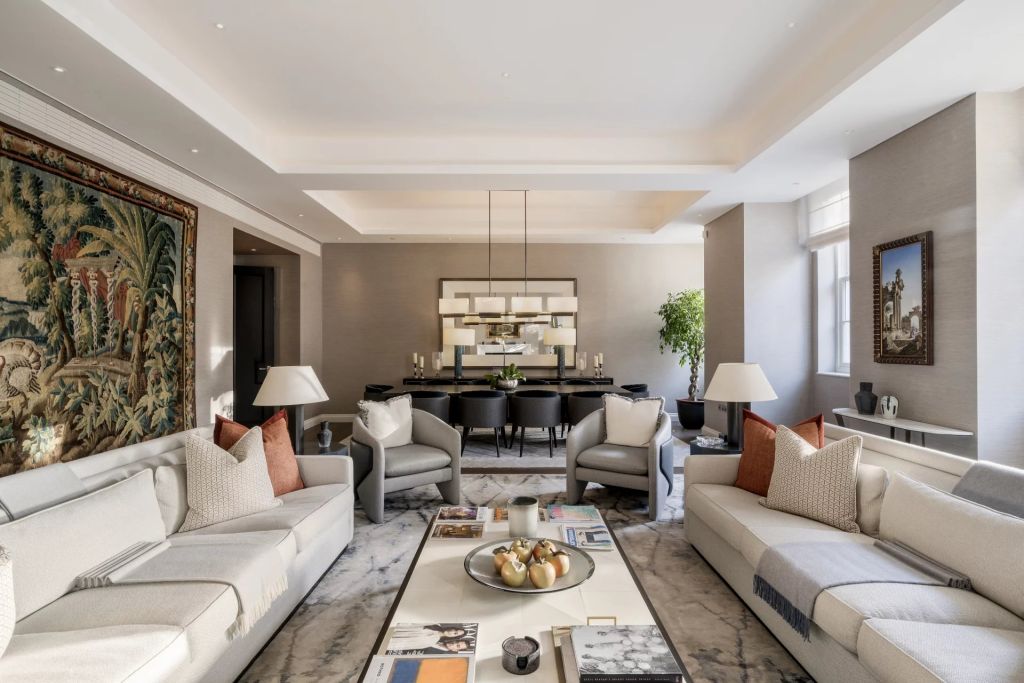 An impeccable triplex in Grosvenor Square inspired by Ian Fleming’s famous spy.