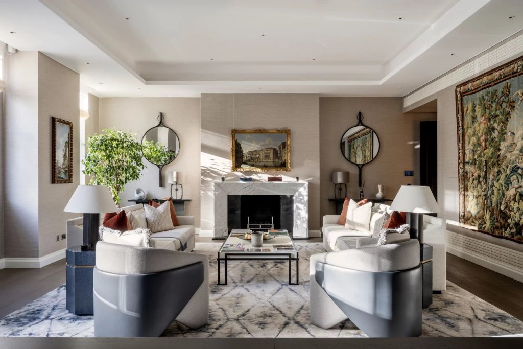 An impeccable triplex in Grosvenor Square inspired by Ian Fleming’s famous spy.