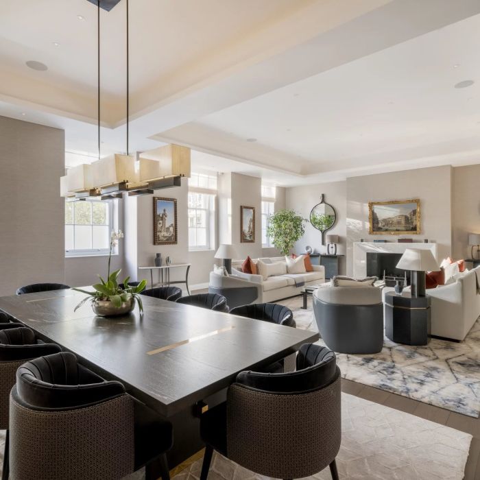 An impeccable triplex in Grosvenor Square inspired by Ian Fleming’s famous spy.