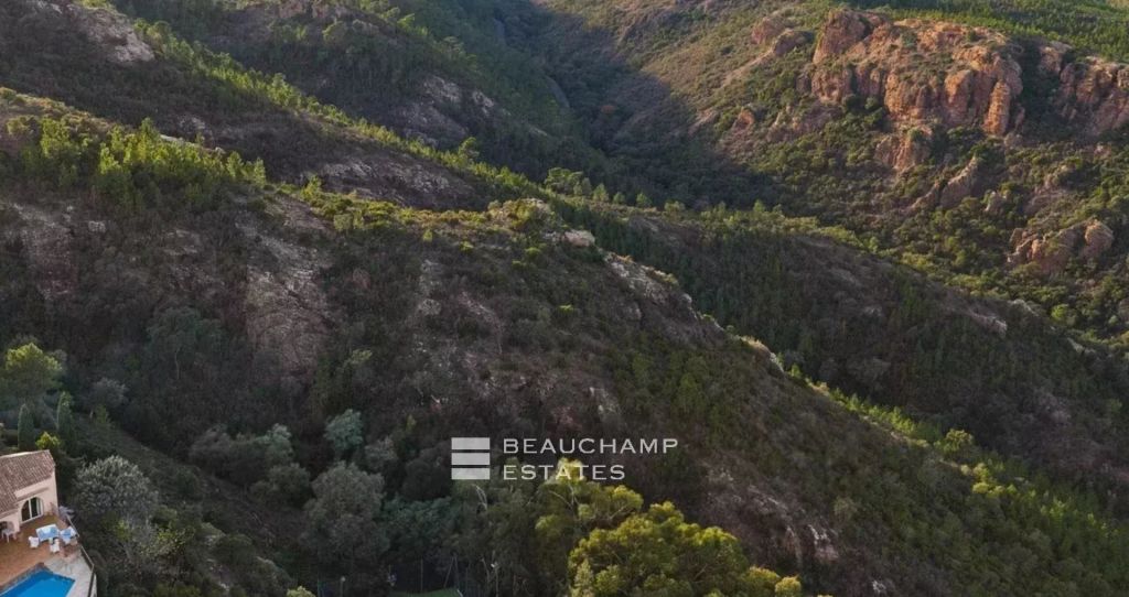 Architect-Designed Villa in the Couëlle Style with Sea and Estérel Views