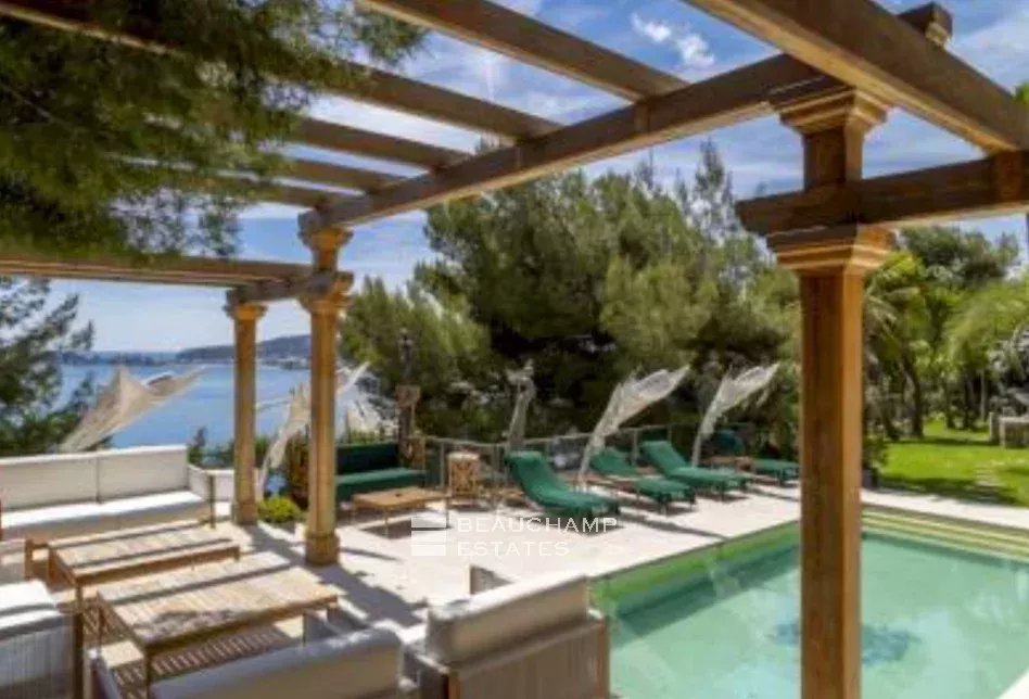 BEAULIEU-SUR-MER – SPLENDID CONTEMPORARY VILLA WITH SEA VIEW