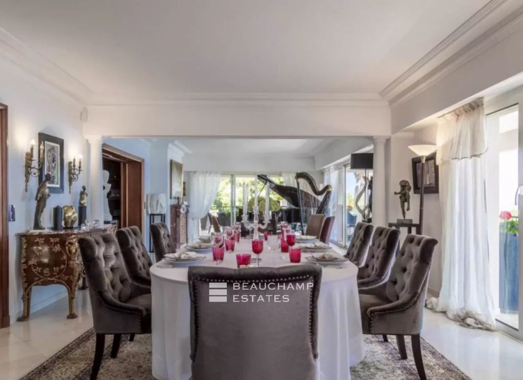 BEAULIEU-SUR-MER – SPLENDID CONTEMPORARY VILLA WITH SEA VIEW