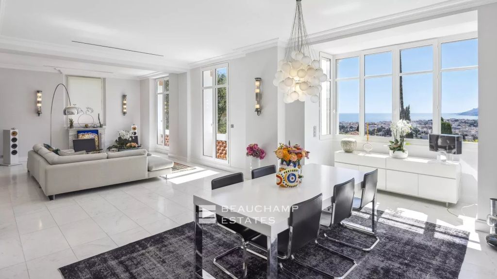 Belle Époque villa sea and esterel view – Cannes Heights