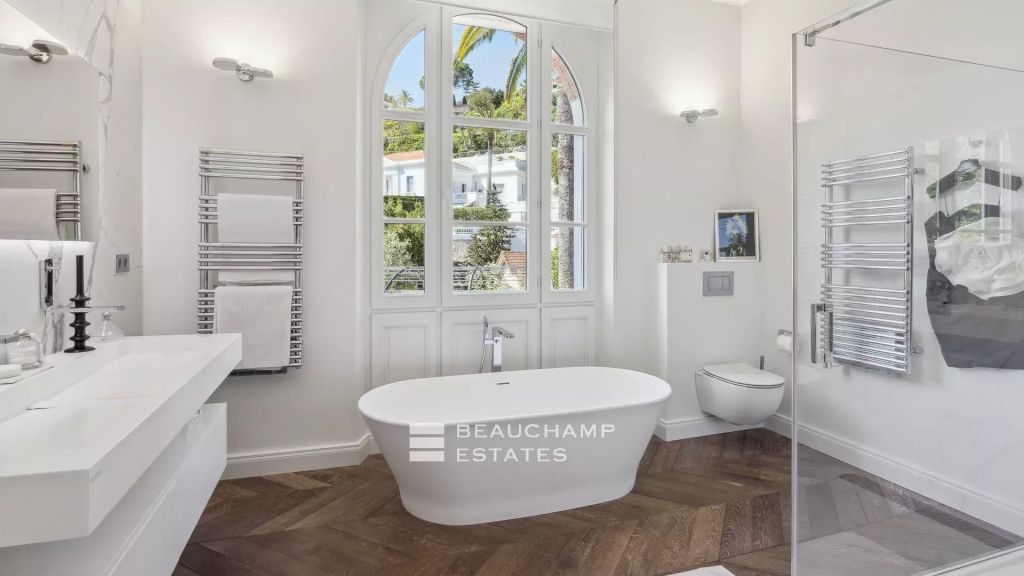 Belle Époque villa sea and esterel view – Cannes Heights