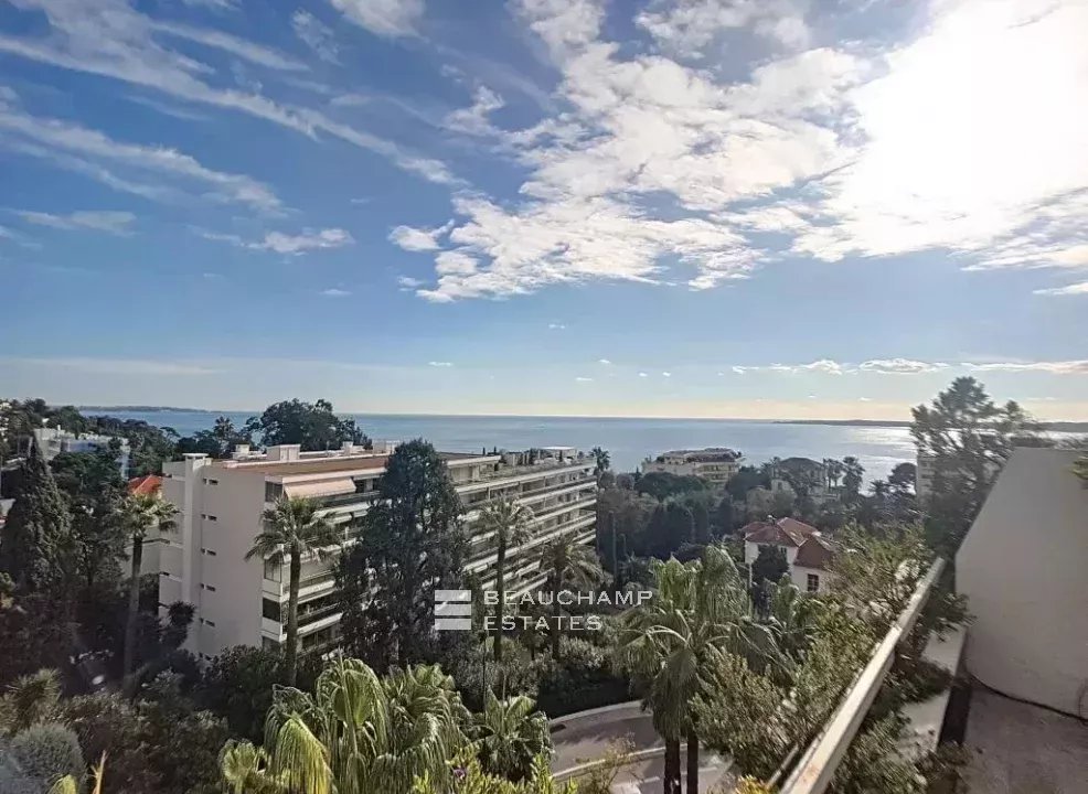 CANNES BASSE CALIFORNIE PANORAMIC SEA VIEW VERY BIG TERRACES LAST FLOOR