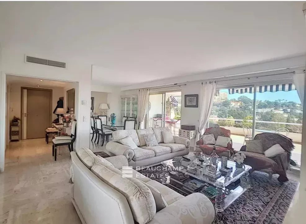 CANNES BASSE CALIFORNIE PANORAMIC SEA VIEW VERY BIG TERRACES LAST FLOOR