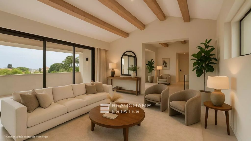 Cannes Californie – contemporary villa with sea view