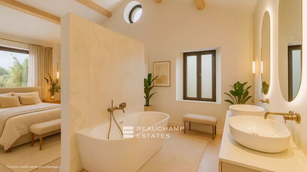 Cannes Californie – contemporary villa with sea view