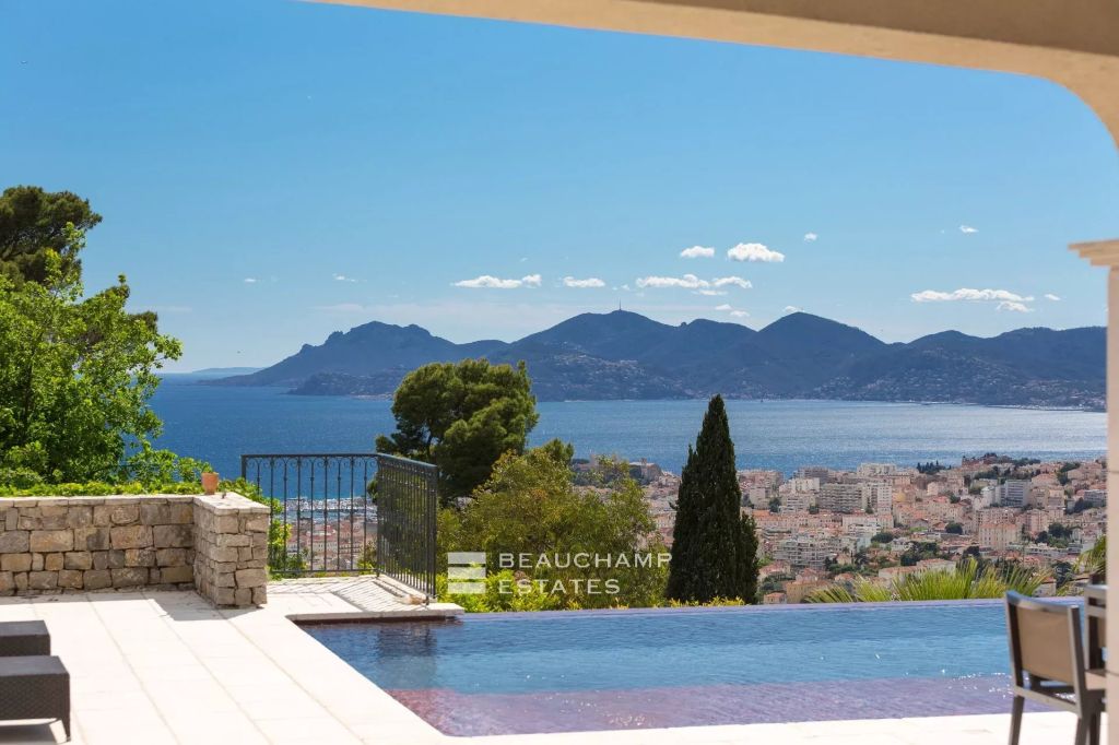 Cannes Californie,  Magnificient villa with seaview