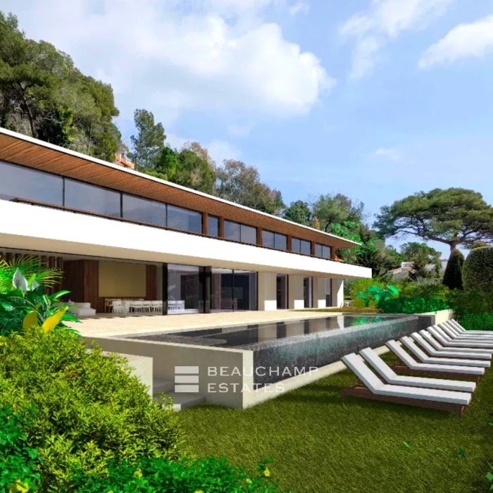Cannes Californie, Magnificient villa with seaview